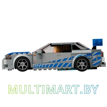 Конструктор LEGO Speed Champions 76917 Двойной Форсаж Nissan Skyline GT-R (R34) картинка 6